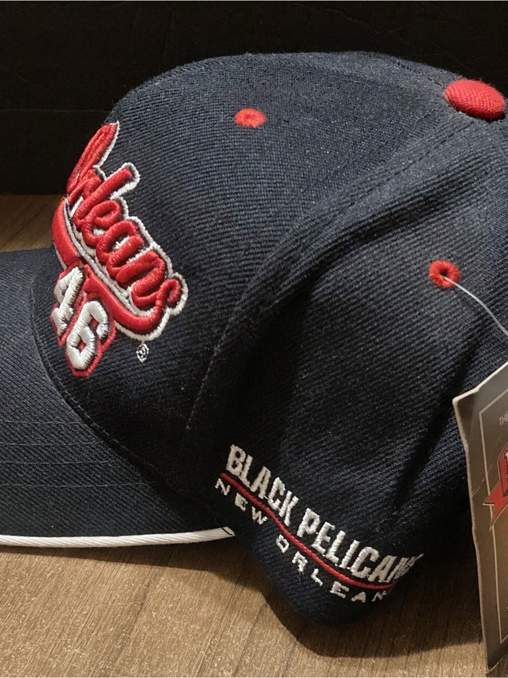New Orleans Navy & Red Baseball Cap